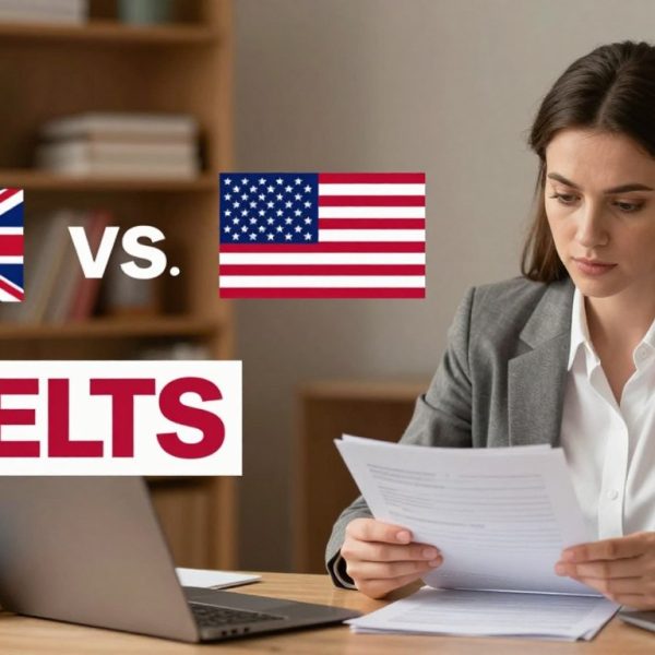 الفرق بين IELTSوالTOEFL