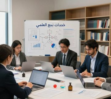 خدمات البحث العلمي