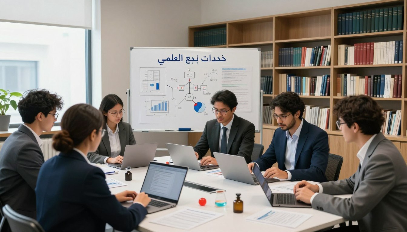 خدمات البحث العلمي