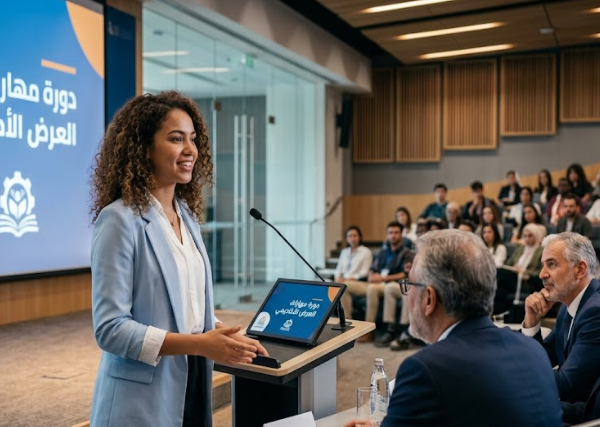 دورة مهارات العرض الأكاديمي