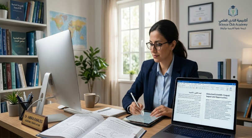 ترجمة علمية أكاديمية