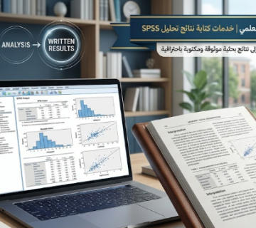 خدمات كتابة نتائج تحليل SPSS