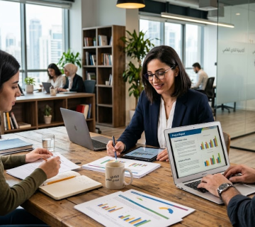 كتابة تقرير مشروع