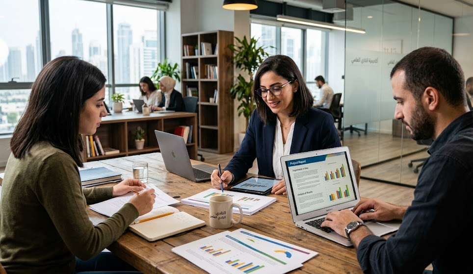 كتابة تقرير مشروع