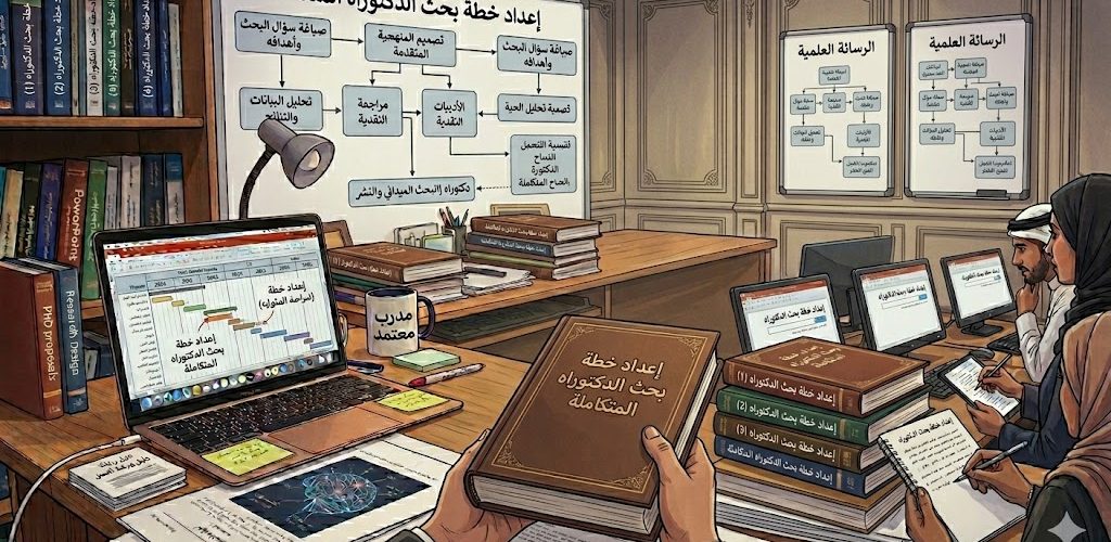 إعداد خطة بحث الدكتوراه