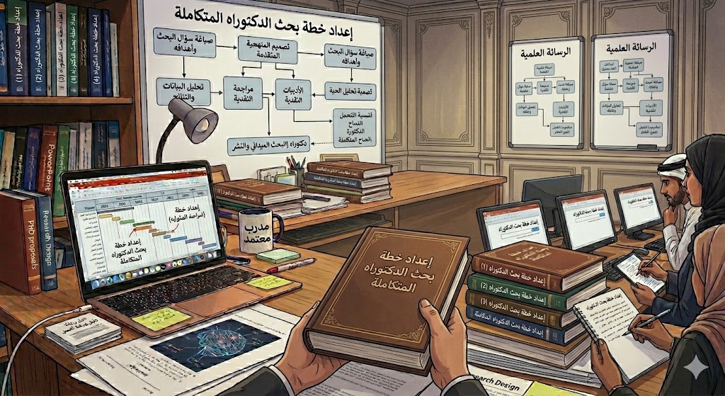 إعداد خطة بحث الدكتوراه