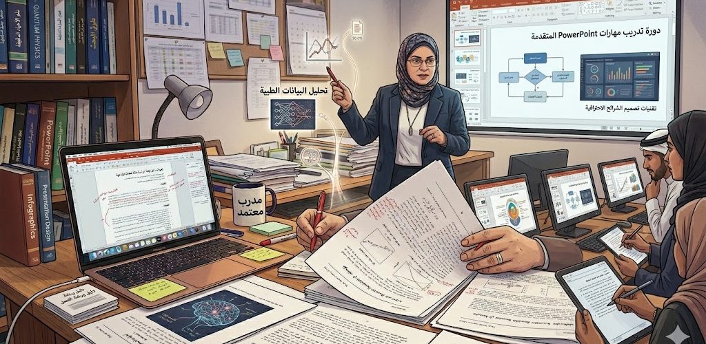 تدريب مهارات PowerPoint
