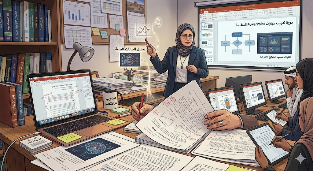 تدريب مهارات PowerPoint