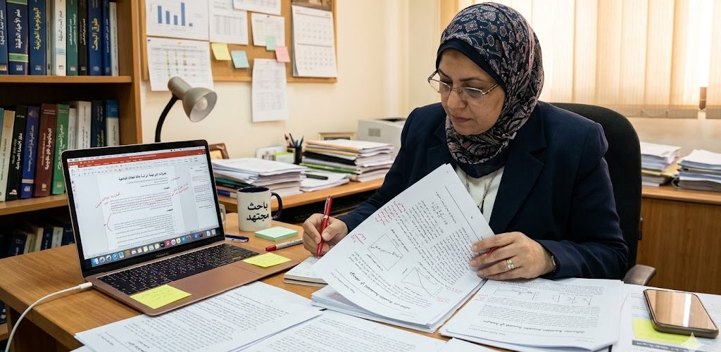 مراجعة أوراق علمية