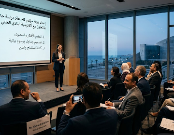 إعداد ورقة مؤتمر