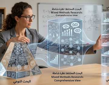 البحث الكمي والنوعي والمختلط