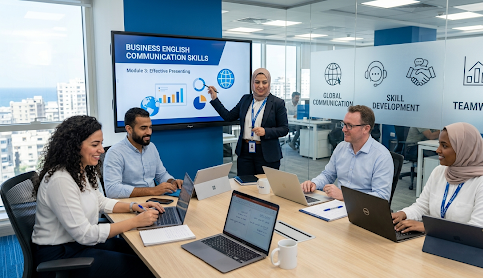 تدريب لغوي احترافي للشركات