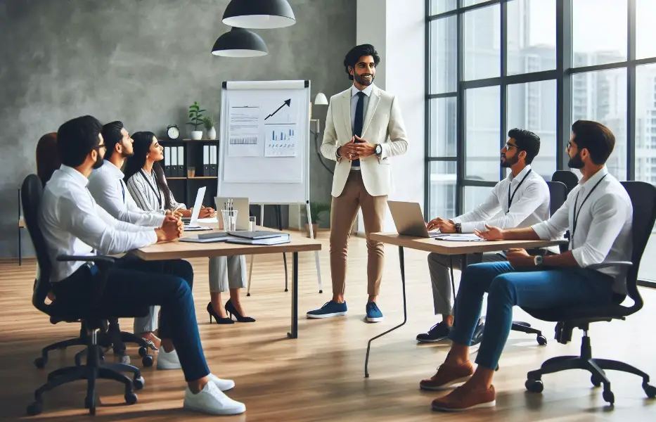 تدريب لغوي احترافي للشركات