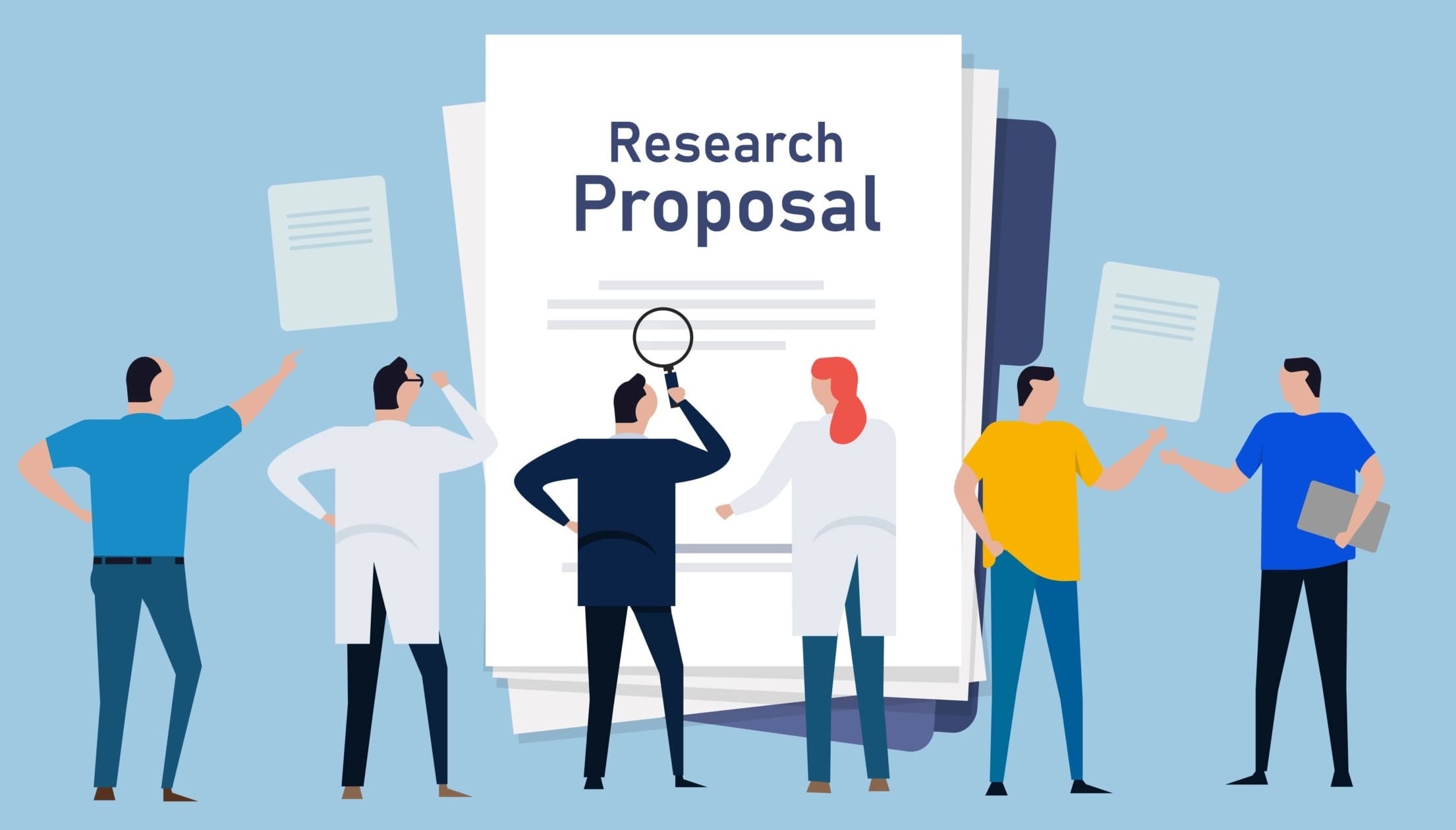 دعم إعداد مقترح بحث