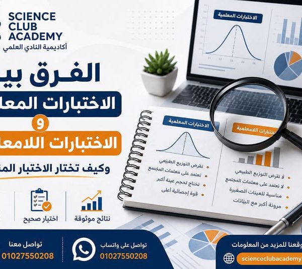 الفرق بين الاختبارات المعلمية واللامعلمية