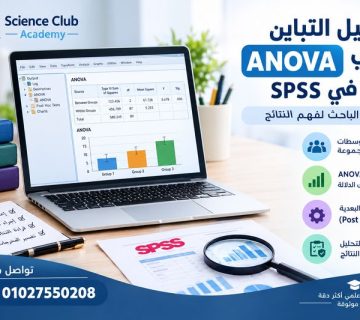 تحليل التباين ANOVA في SPSS